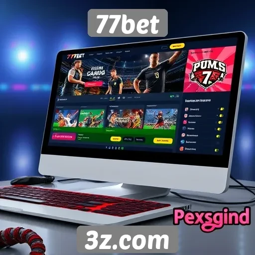 Interface do usuário do 77bet é intuitiva e acessível